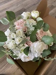 Bencentre Wedding Bouquet 14 Other Occasions- New, White-dusty Rose. Fixed Price $35.00.