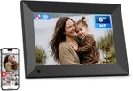Frameo 8" Smart Wifi Digital Photo Frame, 1280X800 Hd, 16GB, Wall Mountable. Fixed Price $116.99.