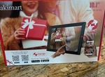 Digital Picture Frame/ Akimart Frameo Wifi ZN-DP1002 10.1 Inch Brand New. Fixed Price $40.00.