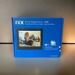 Nix 8" Digital Frame Photos And Video Model X08E New! Open Box. Fixed Price $20.00.