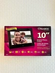 Aluratek 10" Digital Photo Frame With 4GB Built-in Memory ADMPF310F New. Fixed Price $80.00.