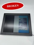(broken) Aluratek Lcd Digital Photo Frame 15IN 4GB Black. Fixed Price $34.99.