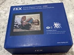 New Nix 8" Digital Photo & Video Frame X08E Hu-motion Sensor, Movement Turns. Fixed Price $39.00.