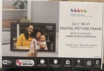 Proscan Elite 14.1 In Wi-fi Digital Picture Frame Wall-mountable Black PEDPF1400. Fixed Price $115.00.