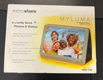 Photoshare Myluma FML07SD 7" Stardust Grey Hd Wifi Frame Color Leds 8GB. Fixed Price $49.99.