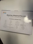 7 Digital Photo Frame - Fding Lcd New Box White. Fixed Price $20.00.