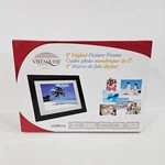 Nib Vistaquest VQ0801W 8" Remote Control Digital Picture Frame Black In Box. Fixed Price $35.00.