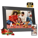Nusican N-DZXK-A1 Wifi Digital Picture Frame, 10.1" Photo Frames Touch. Fixed Price $59.00.