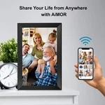 Aeezo 15.6 Inch Wifi Digital Picture Frame Hd Touch Photo With 32GB. Fixed Price $110.99.