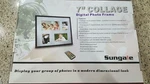 Sungale 7", 3X5", 5X3" Digital Collage Picture Frame CA703C. Fixed Price $37.50.