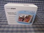 Myluma 7" Photoshare Wi-fi Digital Picture Frame (store Display) Free Shipping.. Fixed Price $49.99.