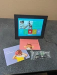 Nexfoto Elite NF-W09N-BA Smart Wifi White Digital Picture Frame Display. Fixed Price $52.99.