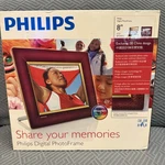 Brand New Philips 8" Digital Photoframe Model 8FF3FPW Exclusive 08 China Design. Fixed Price $49.99.