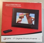 Gpx Inch Digital Photo Frame PF708. Fixed Price $19.99.