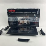 Sunpak 10.1WI-FI Touchscreen Digital Frame Black. Fixed Price $14.99.