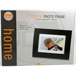 Nib Digital Photo Frame Memory Sd Card Gift Black Real Wood 7". Fixed Price $19.99.