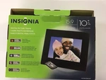 Insignia 10" Digital Pic Frame 15:9 Wide Format 128MG Internalmemory No Remote. Fixed Price $18.99.
