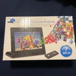 New* Digital Decor Ultra Slim Picture Frame Color Lcd Display Clock Calendar Usb. Fixed Price $45.00.