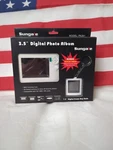 Sungale 3.5" Digital Photo Album Bonus Frame Key Chain W/carrying Case. Fixed Price $19.99.