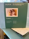 New Aura Carver Gravel With White Mat Digital Frame 10.5 X 2.1 7.3. Fixed Price $90.00.