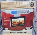 Gpx Under Cabinet 7" Lcd Tv Digital Tuner Timer Am/fm Stereo Remote New Open Box. Fixed Price $59.95.
