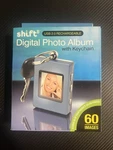 Shift 3 Digital Photo Album With Keychain Usb 2.0 Rechargeable New Box. Fixed Price $10.00.