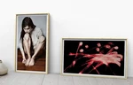 2X Depict 49" 4K Digital Frame White, Complete In Box For Parts / Repurp. Fixed Price $450.00.