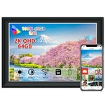 Akimart 11 Wifi Digital Photo 2K Touch 64GB Auto-rotate Frameo App. Fixed Price $137.76.