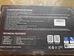 Ciowain Smart Wifi Digital Picture 10.1" Frame. Fixed Price $30.00.