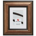 Craig Frames 3" Wide Aged Gold And Black Picture With Single Mat. Fixed Price $50.99.