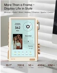 Divoom Times Frame Smart Hd Photo Screen 10.1" Calendar Crypto Stocks Weather. Fixed Price $134.99.