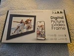 New Phunkeetree Digital Picture And Video Frame Black. Fixed Price $47.99.