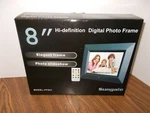 Inch Hi Definition Digital Photo Frame Sungale Model PF801 With Remote New. Fixed Price $29.99.