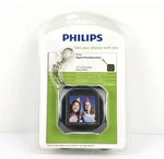 Vtg Philips Digital Photo Keychain 1.5" Lcd Screen Glossy Black Rechargeable 8MB. Fixed Price $49.99.