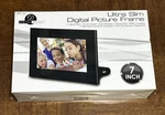 Digital Decor Ultra Slim Picture Frame 7-INCH Color Lcd Display DPF710. Fixed Price $7.00.