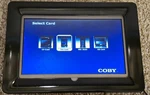 Coby DP-812 8" Digital Photo Frame Tested Charger Included From Carbon Express. Fixed Price $14.99.