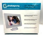 Photospring 10.1 Wifi Digital Picture Frame & Album PS10 16GB White New Sealed. Fixed Price $99.00.