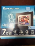 Pandigital 7" Clock Calendar Photo Frame - Up 6400 Images. Fixed Price $10.50.