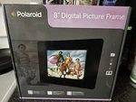 New Polaroid 8" Digital Picture Frame PDF-825NC In Box. Fixed Price $25.00.