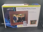 Gfm 10" Lcd Digital Photo Frame 3-IN-1 Browser, Music & Movie Player. Fixed Price $39.97.