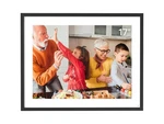 Cozyla 17" Hd Wi-fi Touchscreen Digital Picture Frame Black With White Mat Cd. Fixed Price $280.99.