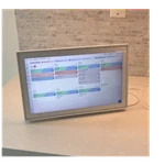 Skylight 15IN Wi-fi Lcd Digital Photo Frame Calendar Touchscreen 8GB White. Fixed Price $235.00.