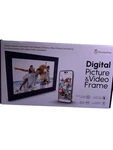 New Phunkeetree Digital Picture And Video Frame Black. Fixed Price $44.99.