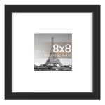 Upsimples Frame, Display Pictures 4X4 With Mat Or 8X8, Black. Fixed Price $9.04.