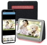 Photoshare Myluma 7" Wifi Digital Smart Frame Sharing Led Touch Grey Gift. Fixed Price $45.00.