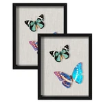2 Packs 8X10 Shadow Box Frame With Linen Back - Sturdy Rustic Memory Display .... Fixed Price $34.81.