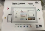 Whale Framely DC151 15.6IN Wi Fi Digital Calendar Clock White. Fixed Price $150.00.