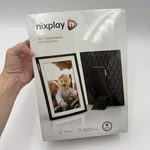 New Nixplay Smart Digital Photo Frame 10.1" Touch Screen Wifi Hd Black W10P. Fixed Price $80.10.