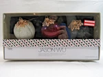 New Jason Wu- Glass Ornament Balls Holiday Christmas Set Of 3 Target. Fixed Price $24.99.