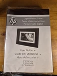 Hp DF730 7" Digital Oak Picture Frame With Directions Pamphlet Great Condition. Fixed Price $19.99.